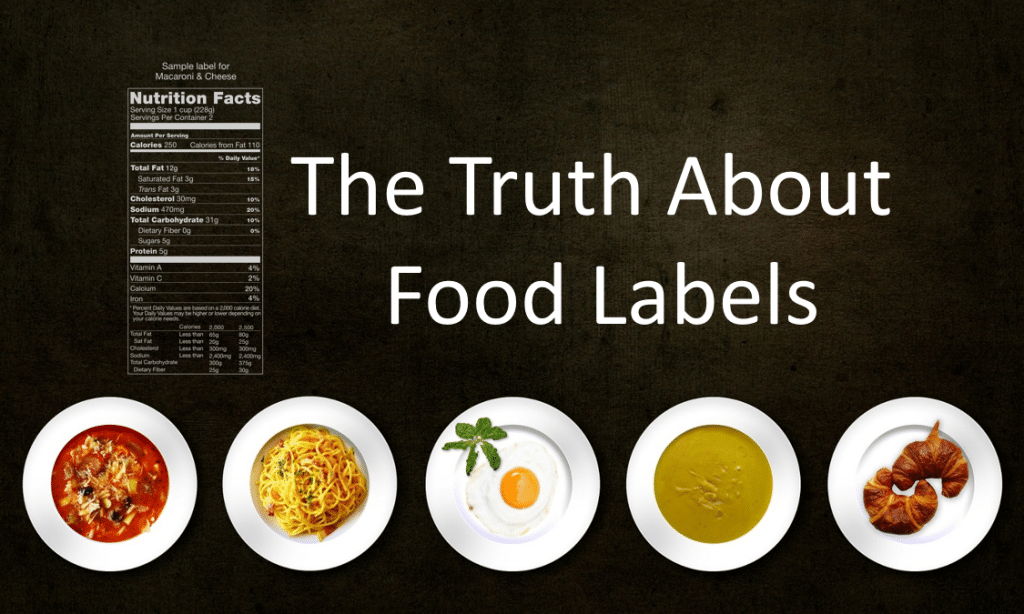 essay about food labels