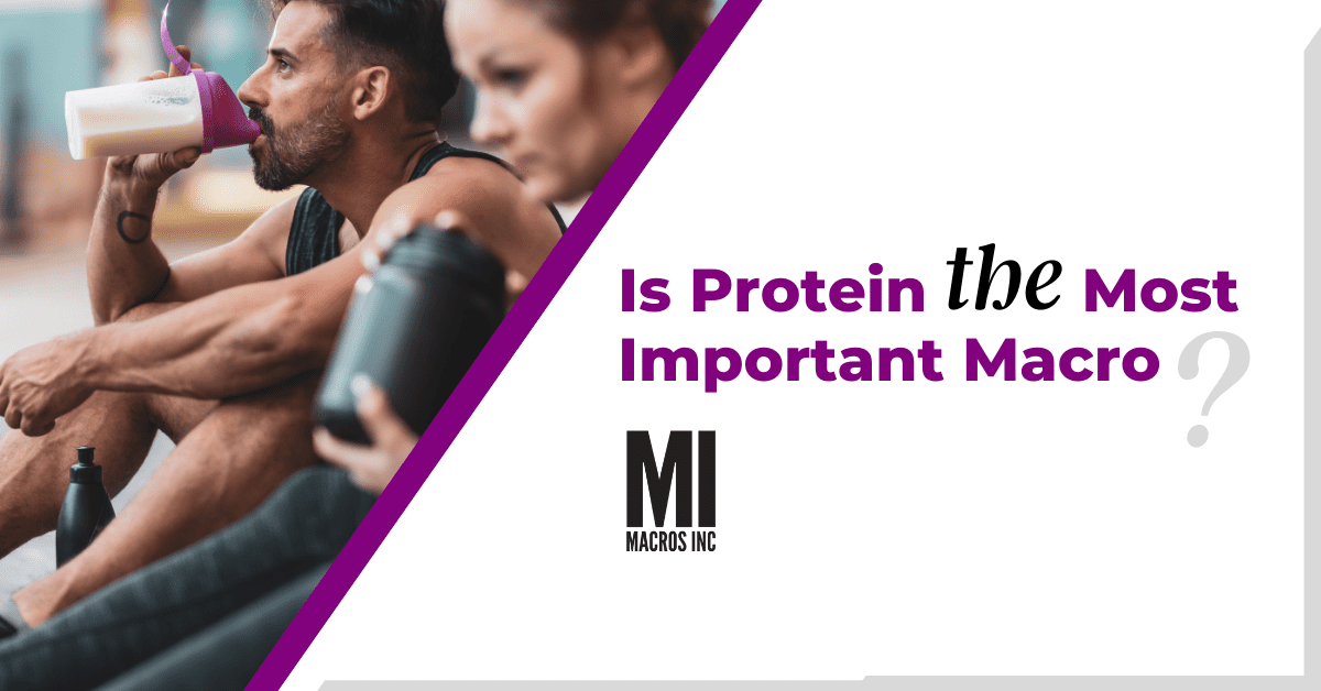 is protein the most important macro | macros inc
