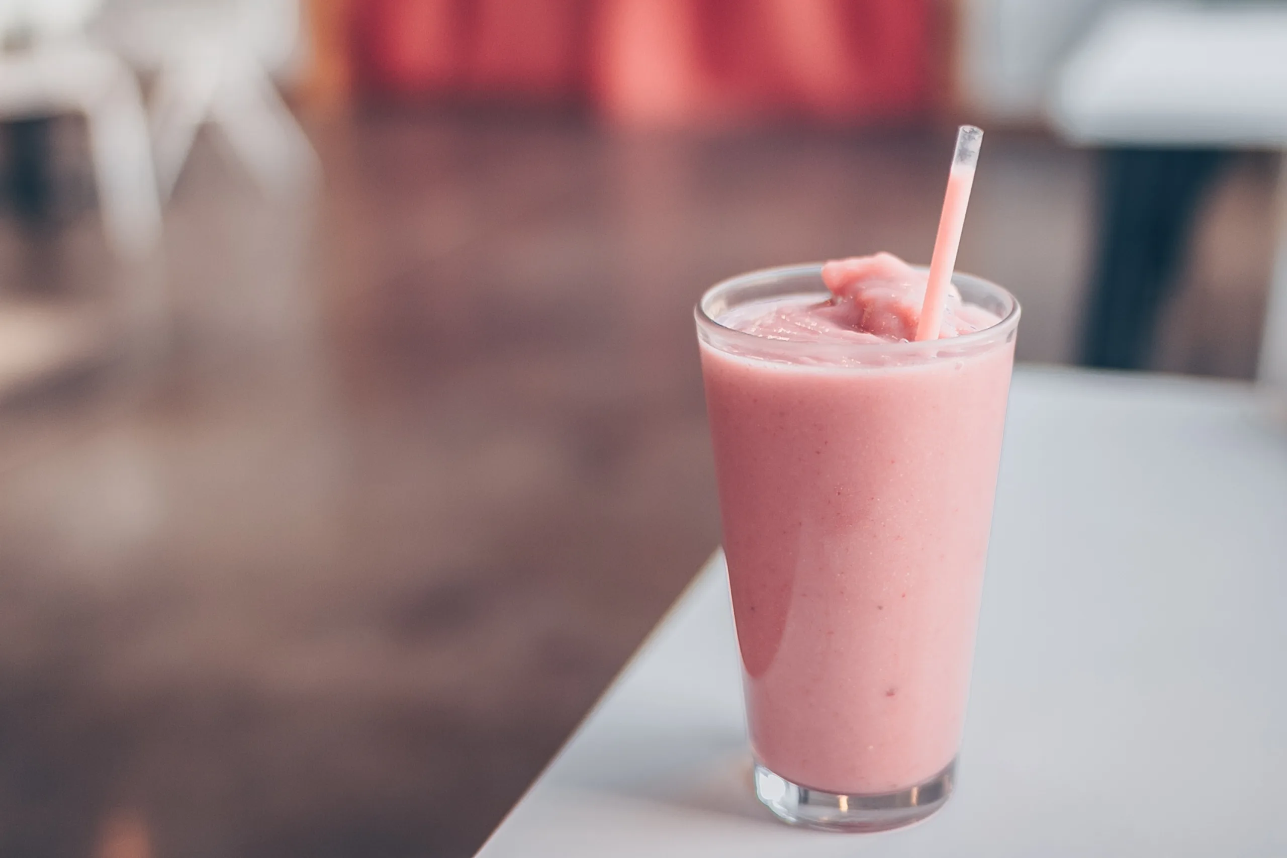 Peanut Butter and Jelly Protein Smoothie - Macros Inc