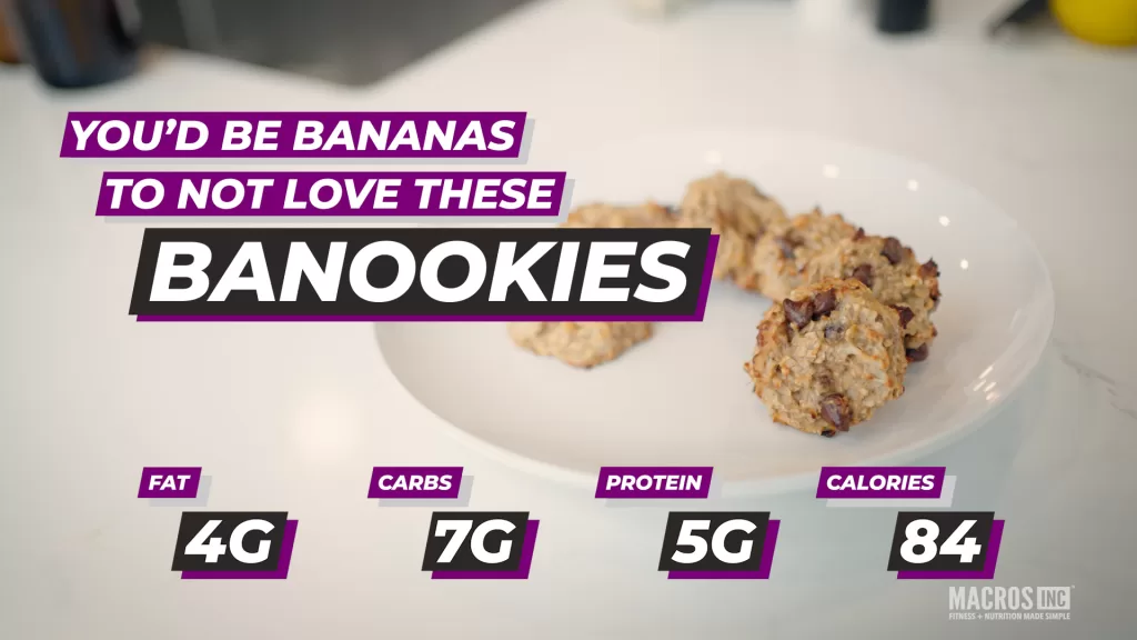 You'd be bananas not to love these banookies | Macros inc recipes