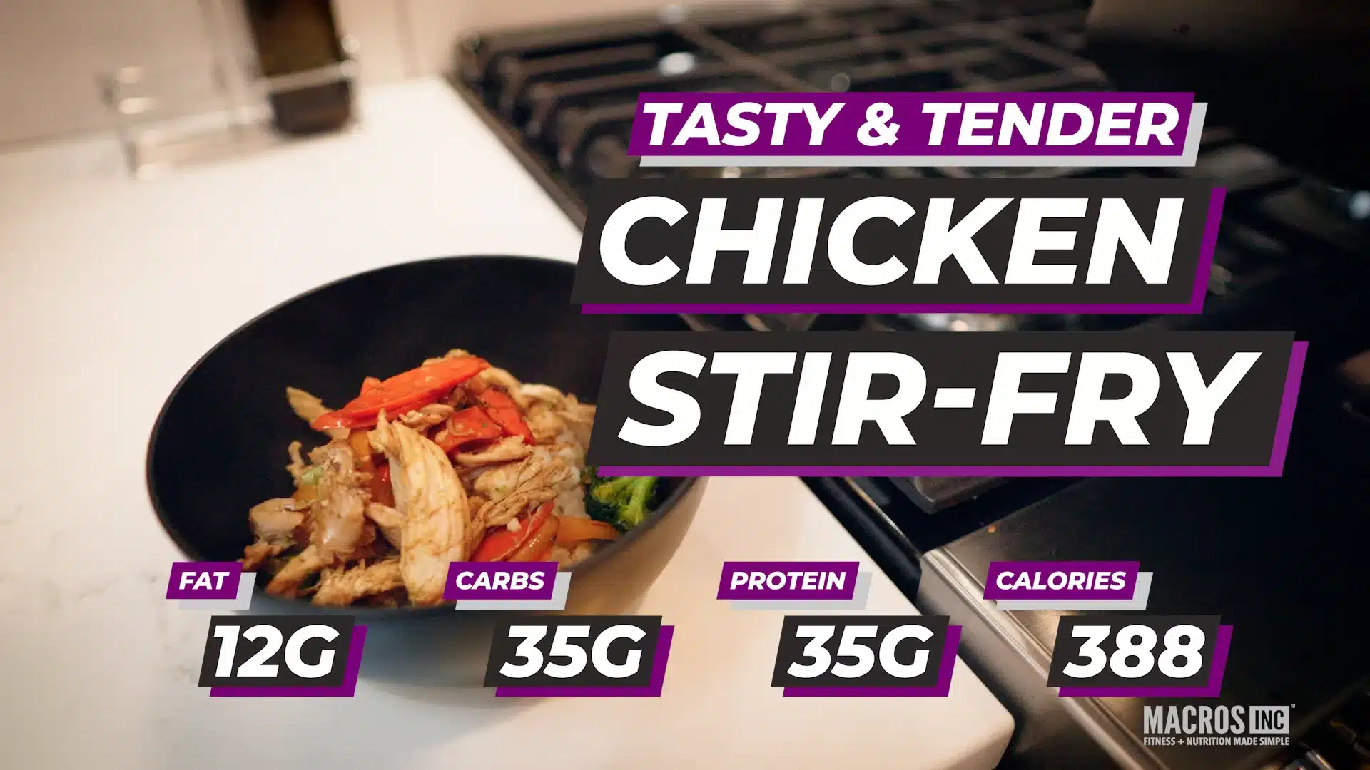 Tasty and Tender Chicken Stir Fry Macros Inc