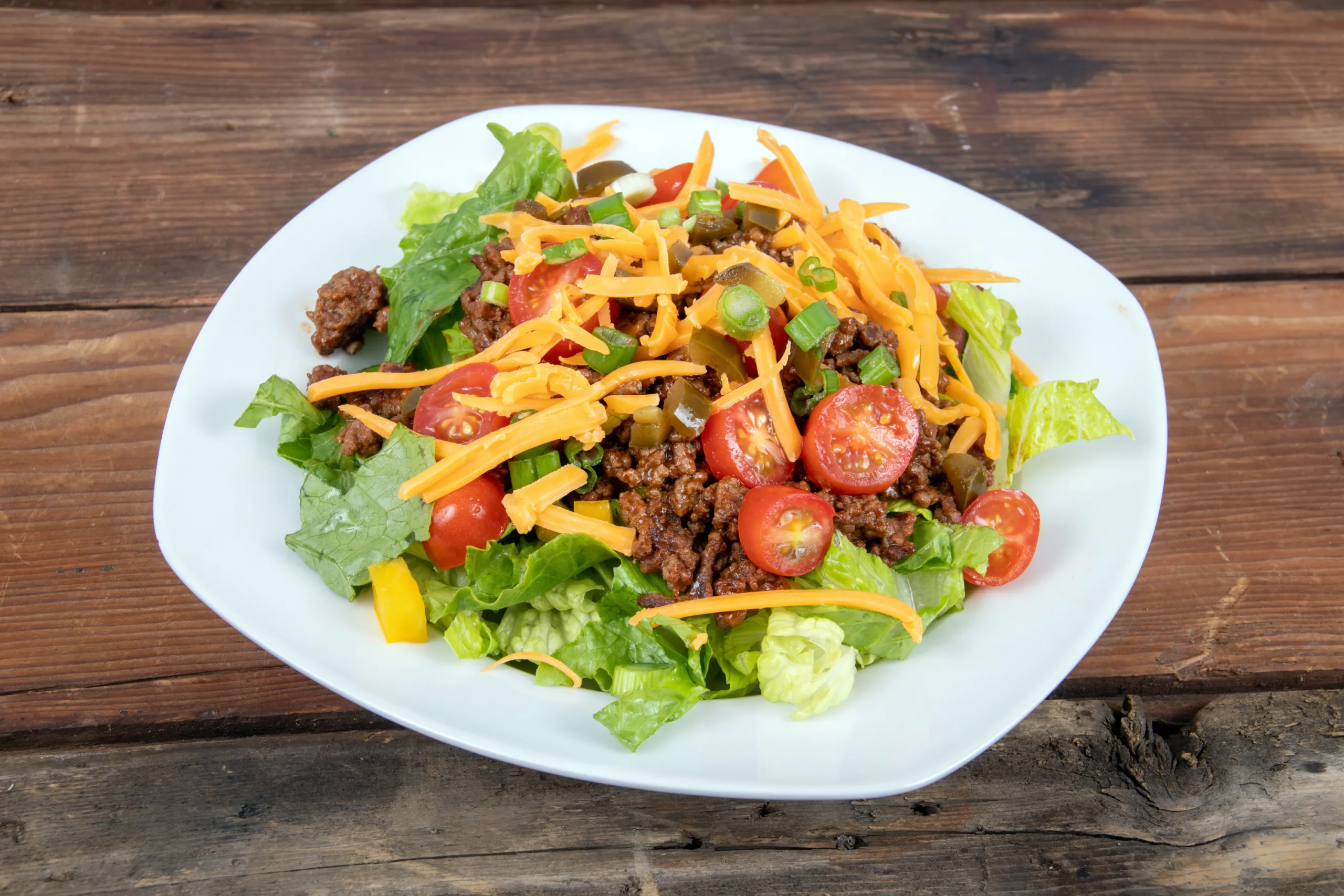 Taco Tuesday Turkey Salad - 27g Fat, 21g Carbs, 36g Protein and 470 Calories per portion