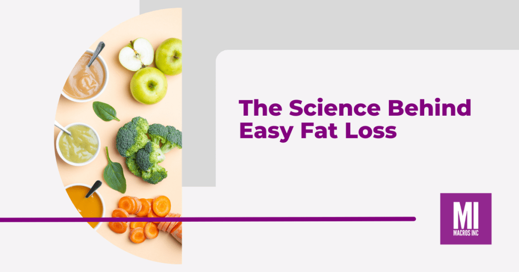 The science behind easy weight loss | Macros Inc