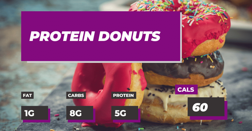 Protein Donuts Recipe: 60 Calories Per Donut, 1g Fat, 8g Carbs and 5g Protein