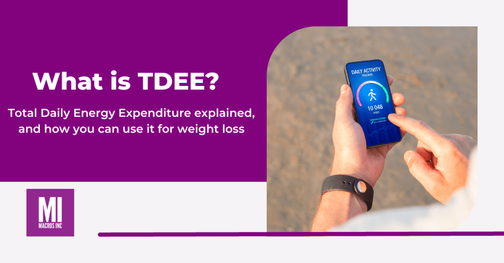 what is TDEE and how it can help you lose weight | Macros inc