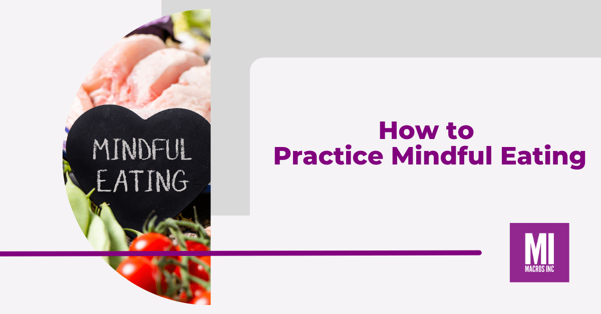 Carb counting and mindful eating practices
