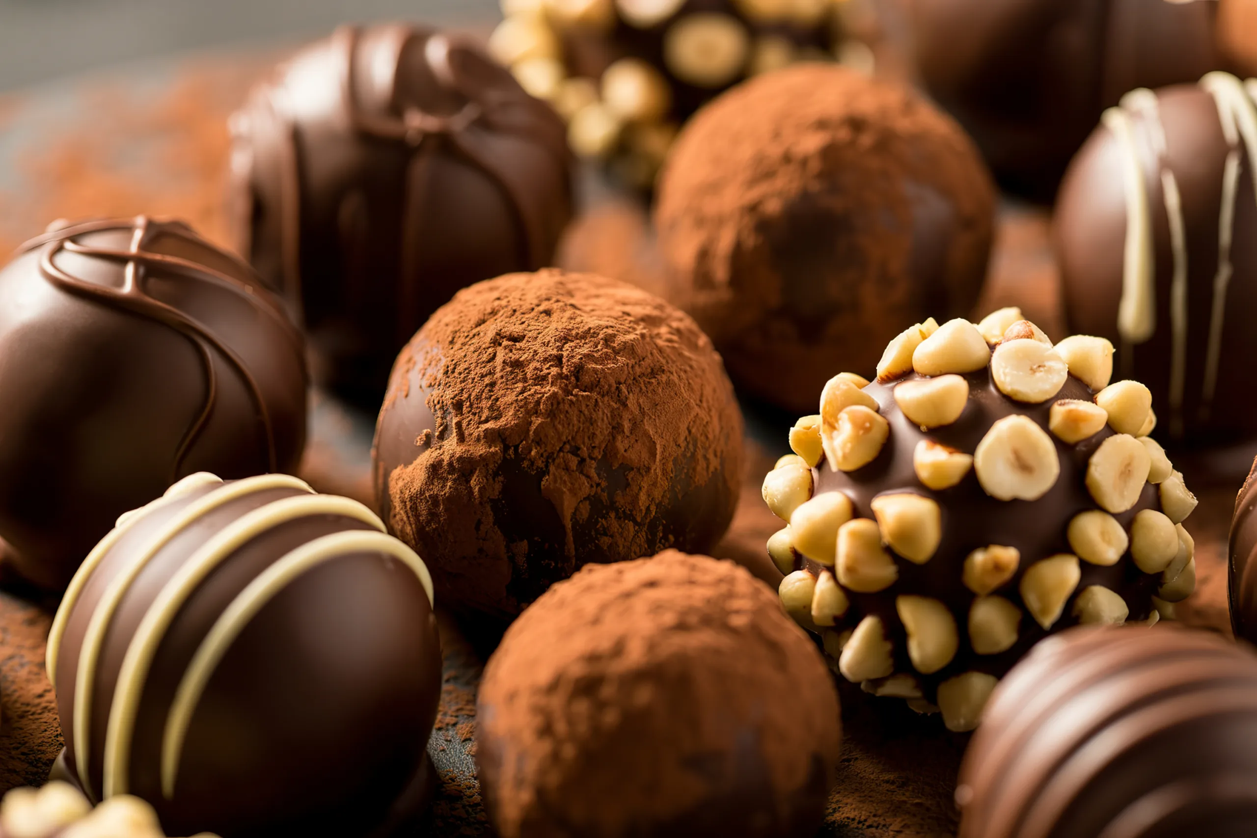 Holiday Chocolate Truffles - Macros Inc
