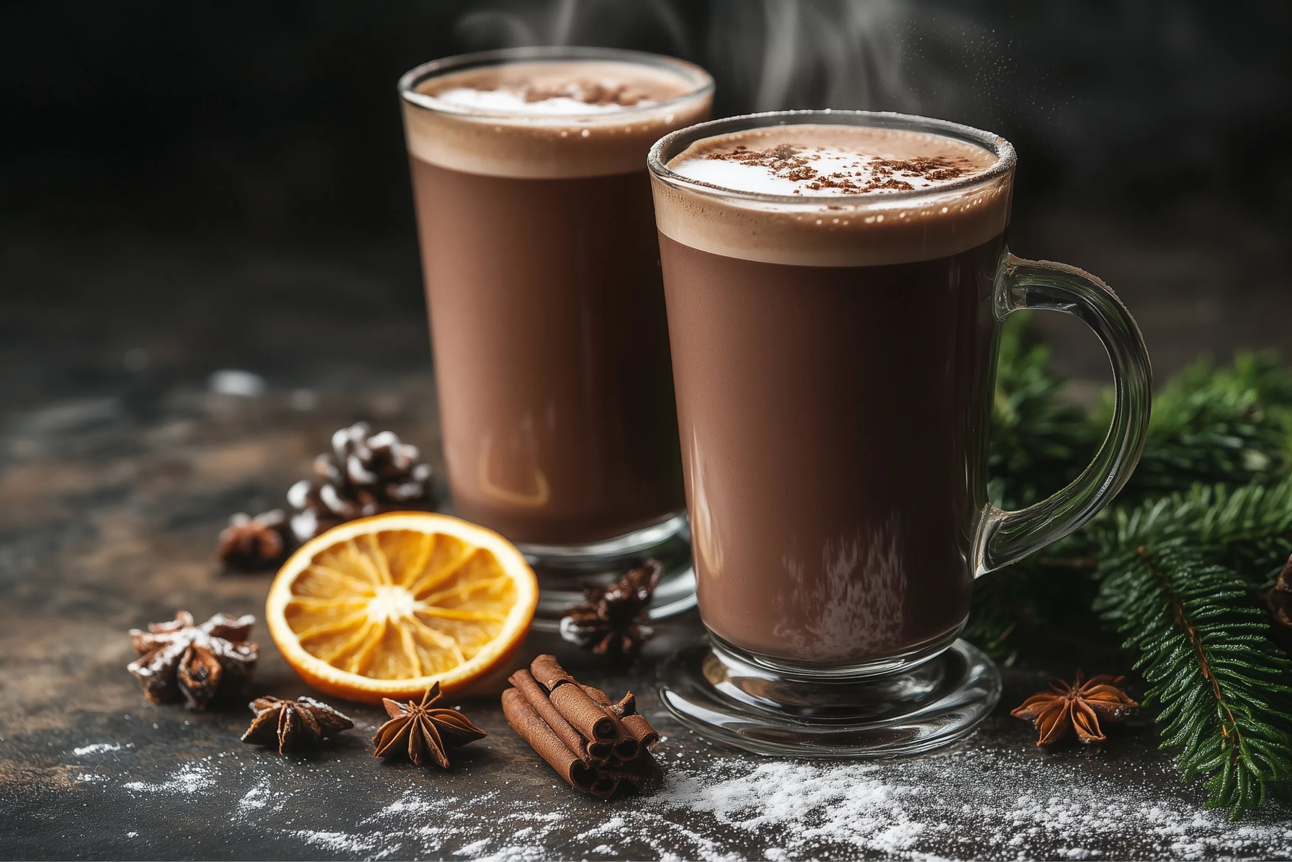 Orange Spiced Hot Chocolate - Macros Inc