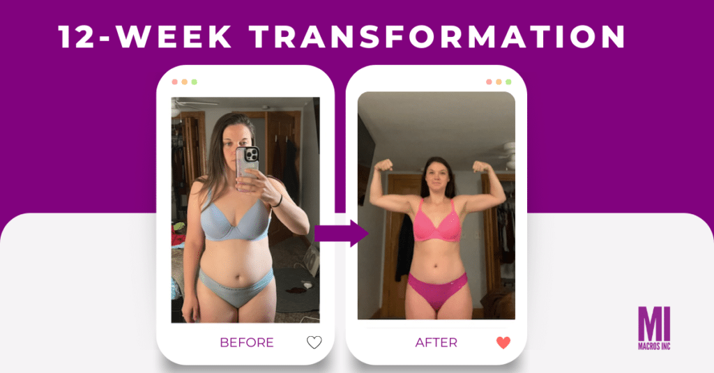 Brittany's 12-Week Transformation Before & After Images