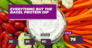 Everything But The Bagel Protein Dip | Macros Inc Recipes