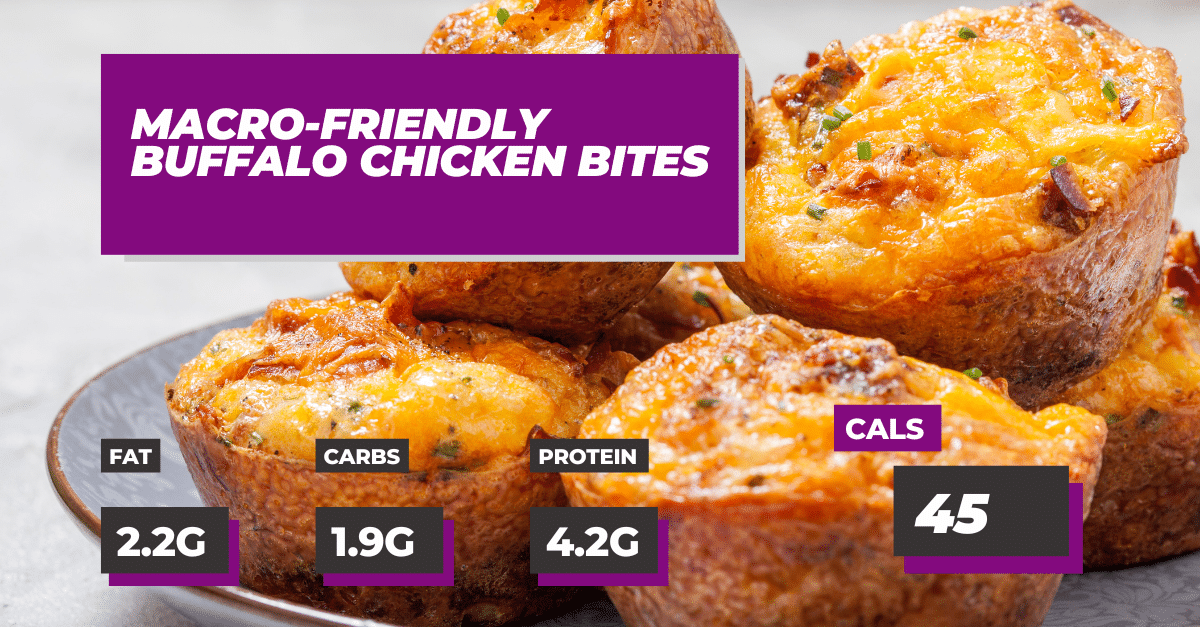MacroFriendly Buffalo Chicken Bites Macros Inc
