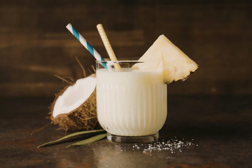 Low-Fat Piña Colada Pudding - 3g Fat, 17g Carbs, 8.5g Protein and 129 Calories