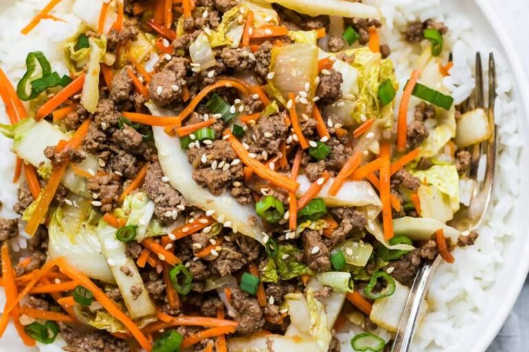 Beef and Cabbage Stir Fry