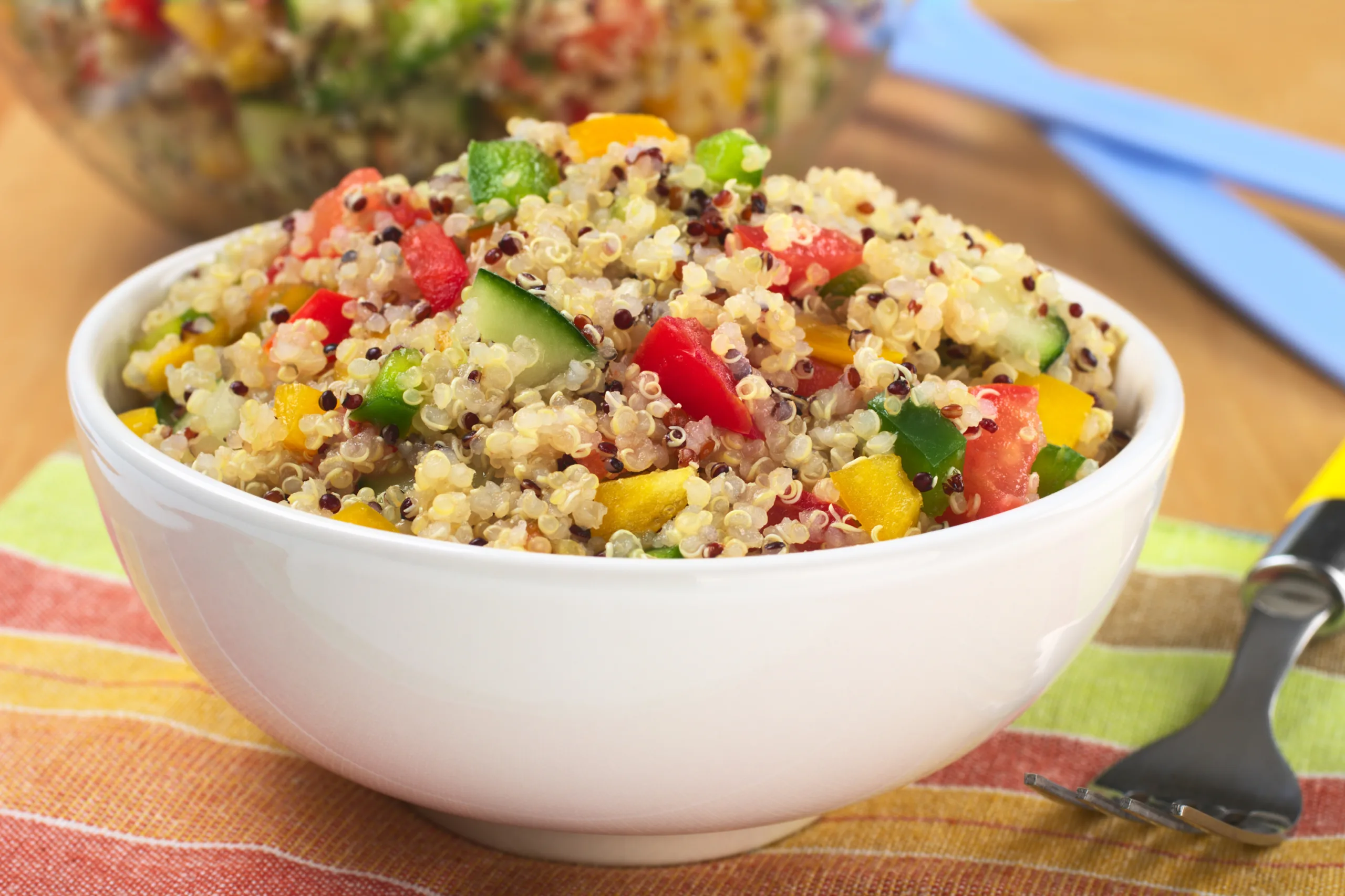 Mediterranean Quinoa Salad - Macros Inc