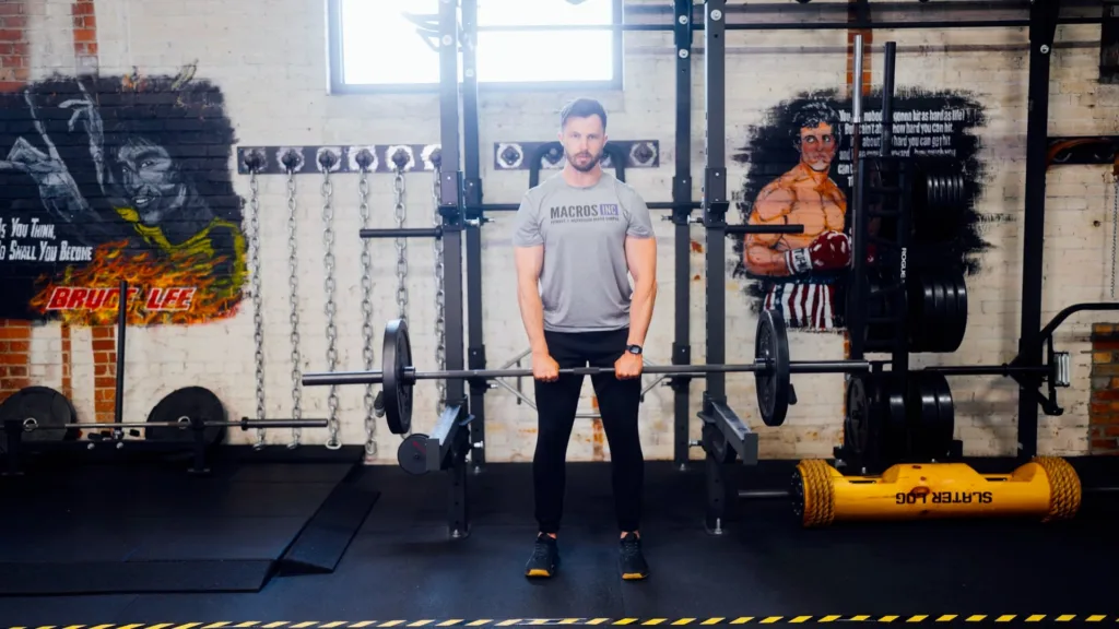 barbell-upright-row-poster