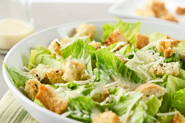 Charred Chicken Caesar Salad