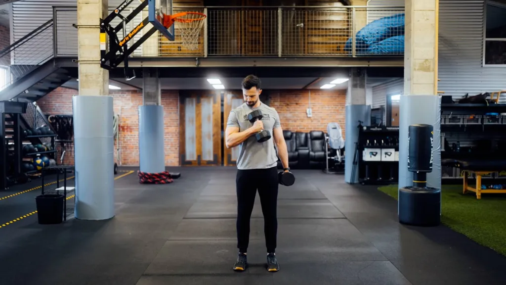 cross-body-dumbbell-hammer-curl-poster