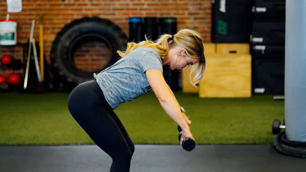 dumbbell-face-pull-poster