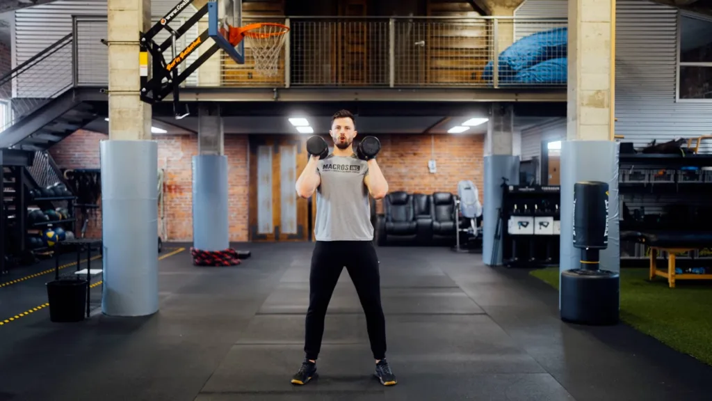 dumbbell-front-squat-poster