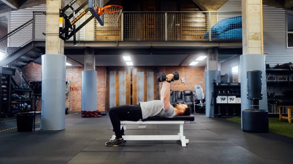 flat-dumbbell-fly-poster