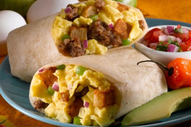Freezer Breakfast Burritos