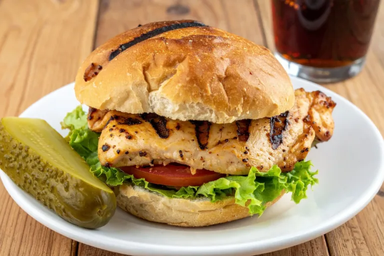Grilled Chicken Burgers