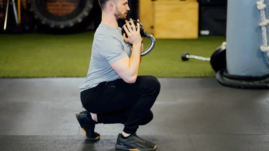 kickstand-dumbbell-goblet-squat-poster