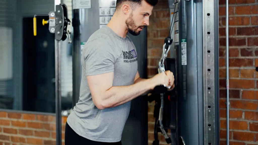 v-bar-cable-triceps-pushdown-poster