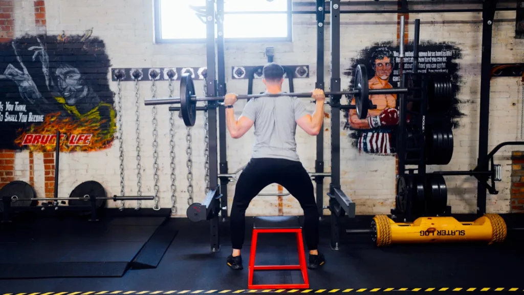 wide-stance-barbell-box-squat-poster