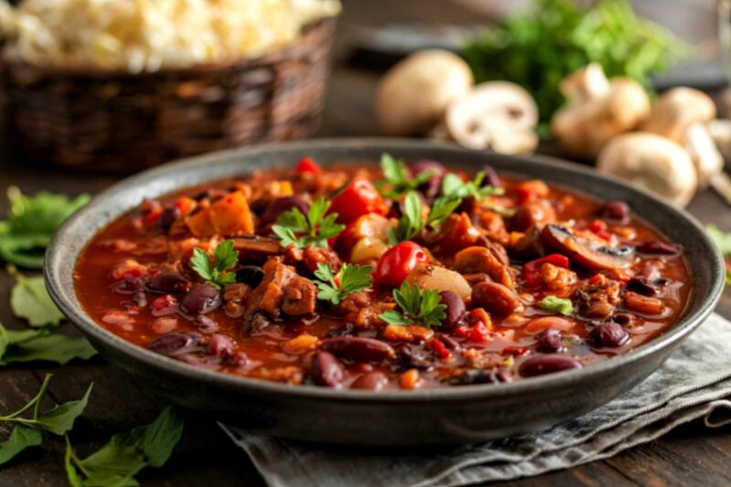 Slow-Simmered Beef Chili