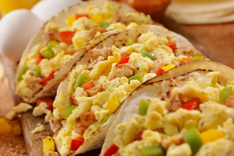 High-Protein Breakfast Tacos