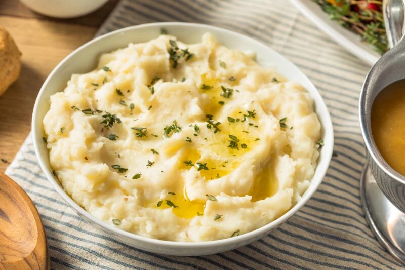 Creamy Garlic Mashed Potatoes